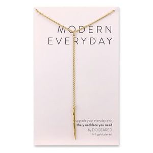 DOGEARED - Modern Spear y necklace
